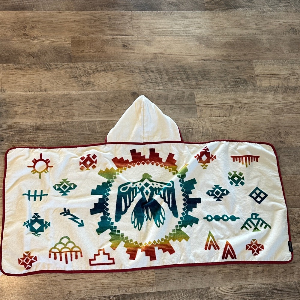 Pendleton hooded baby towel - brand new